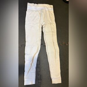 SHEIN Cream Skinny Workout Pants